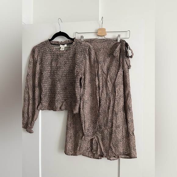 NWOT Urban Romantics Leopard Matching Set - Picture 1 of 8